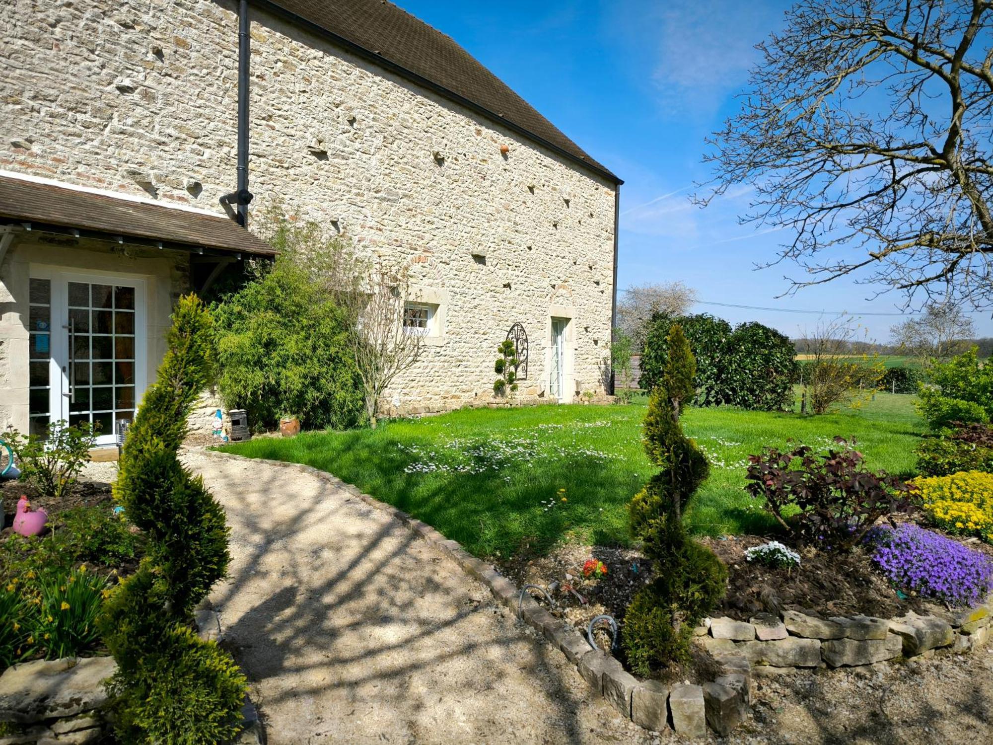 Marigny-les-Reullee La Grange De Moisey Bed & Breakfast エクステリア 写真